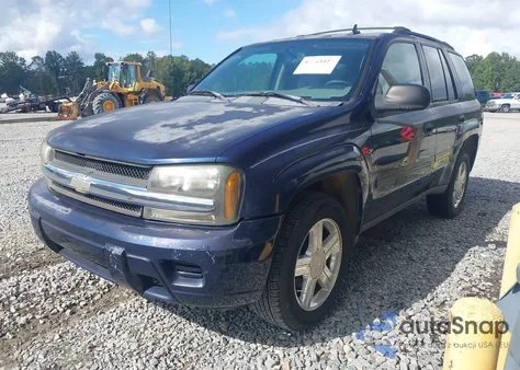 2007 Chevrolet Trailblazer Ls из США, поврежденный, VIN 1GNDS13S172223166